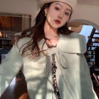Ribbon Long Coat
