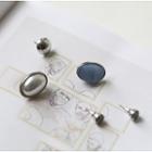 Various Ear Stud Set Silver - One Size