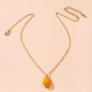 Shell Pendant Alloy Necklace