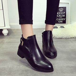 Buckle Ankle Boots