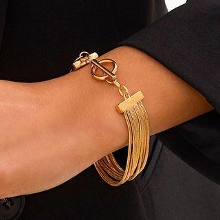 Layered Snake Chain Bracelet