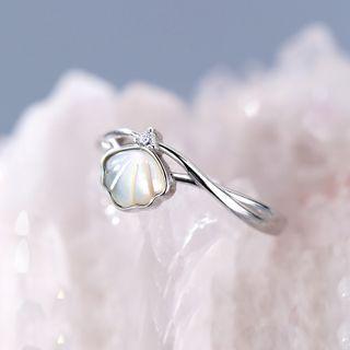 Shell Ring Silver - One Size