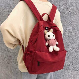 Rabbit Charm Cotton Backpack