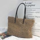 Woven Shoulder Bag As Shown In Figure - One Size