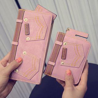 Denim Long Wallet / Coin Purse