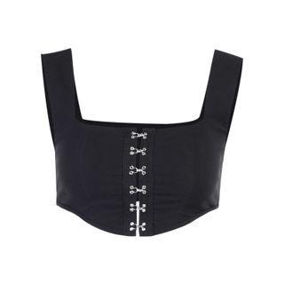 Wide Strap Cropped Camisole Top