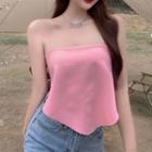 Plain Tube Top Pink - One Size