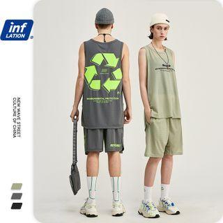 Unisex Printed Tank Top / T-shirt / Shorts