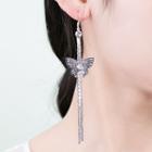Butterfly Tasseled Earrings