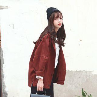Oversized Button Jacket
