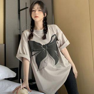 Bow Print T-shirt