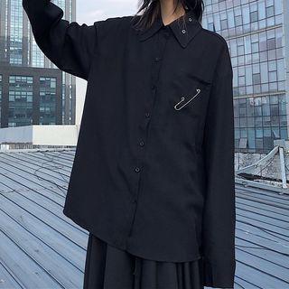 Safety Pin Shirt Black - One Size