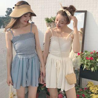 Set: Tank Top + Wide Leg Short