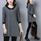 Plain Long-sleeve T Shirt