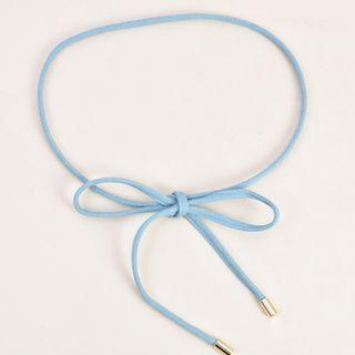 Denim String Belt