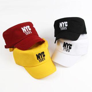 Embellished Lettering Military Cap