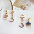 Mismatch Cat Earring / Clip On Earring