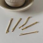 Set Of 5: Hair Pin 1 Set Of 5 Pcs - Hair Clip - One Size