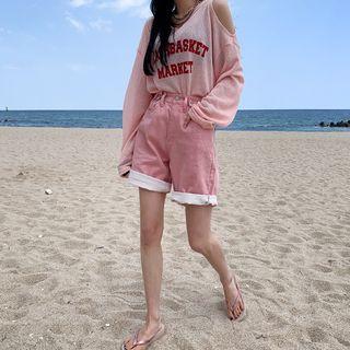 Zip-fly Color Shorts