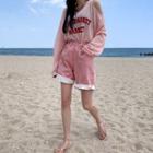 Zip-fly Color Shorts