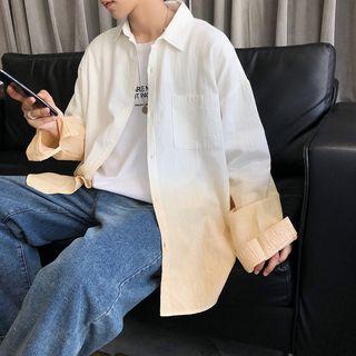 Gradient Shirt Jacket