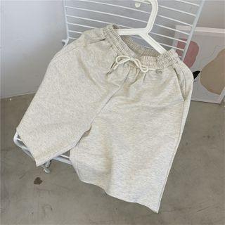 Knit Plain Shorts