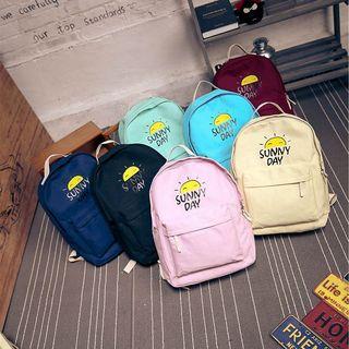 Sunny Canvas Backpack