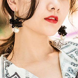 Lace Beaded Earring