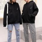 Couple Matching Shooting Star Embroidered Hoodie