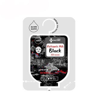 Skin Factory - Volcanic Ash 3d Black Mask 10pcs 30ml X 10pcs