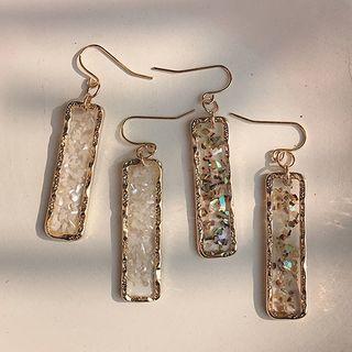 Scallop Bar Dangle Earring