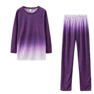 Set: Long-sleeve Ombre T-shirt + Sweatpants