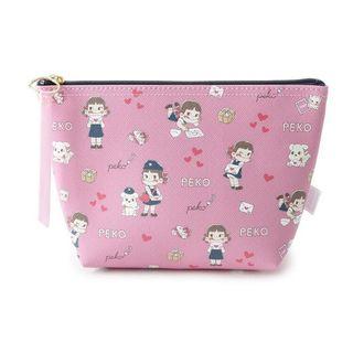 Pekochan Cosmetic Pouch (letter) One Size