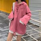 Tie-up Hoodie