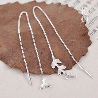 Asymmetric Leaf Earring As Shown In Figure - One Size