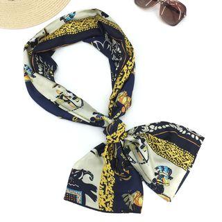 Printed Tie Scarf