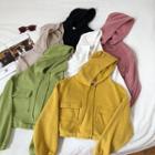 Double-pocket Long-sleeve Hoodie
