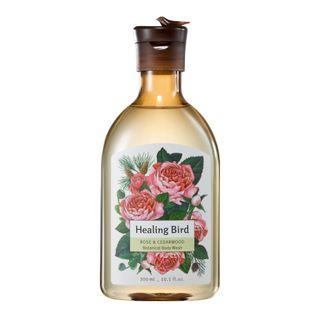 Healing Bird - Botanical Body Wash (rose & Cedarwood) 300ml 300ml
