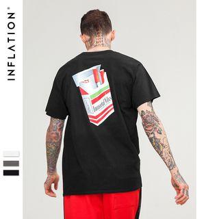 Cigarette Boxes-print T-shirt