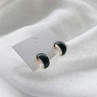 Hook Earring Black - One Size