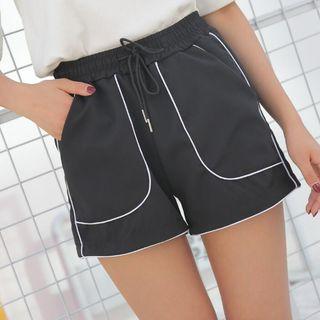 Panel Piped Shorts