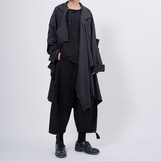 Asymmetric Trench Coat