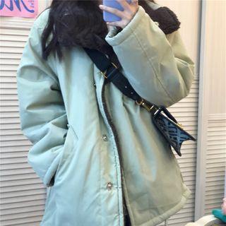 Reversible Fleece Jacket Black - One Size