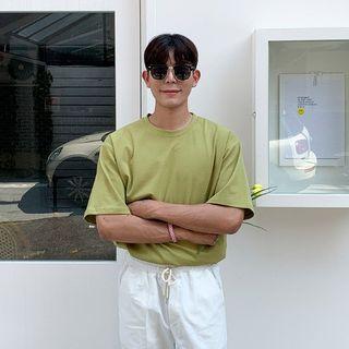 Crew-neck M Lange T-shirt In 8 Colors