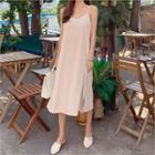 Spaghetti-strap Long Sundress