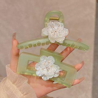 Flower Acrylic Hair Clamp (various Designs) / Set
