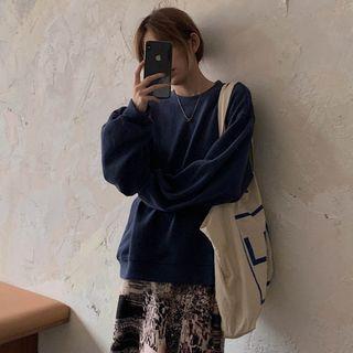 Pullover / Leopard Print Midi A-line Skirt