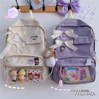 Pvc Panel Ribbon Backpack