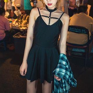 Cross Front Swimdress