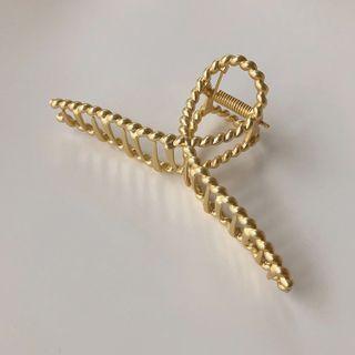 Alloy Hair Clamp Fj148 - Gold - One Size